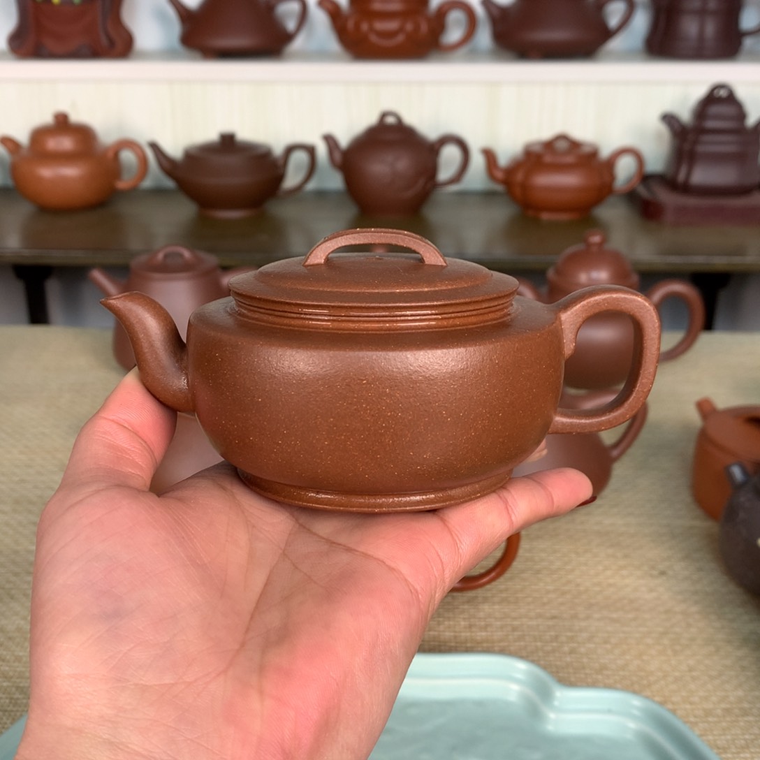 紫砂茶壶大蕴汉瓦容量160