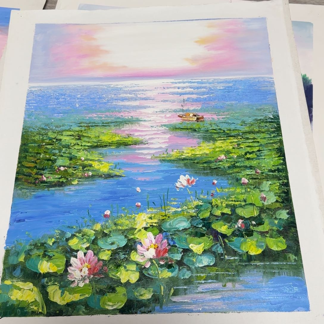 油画优惠活动开始了。