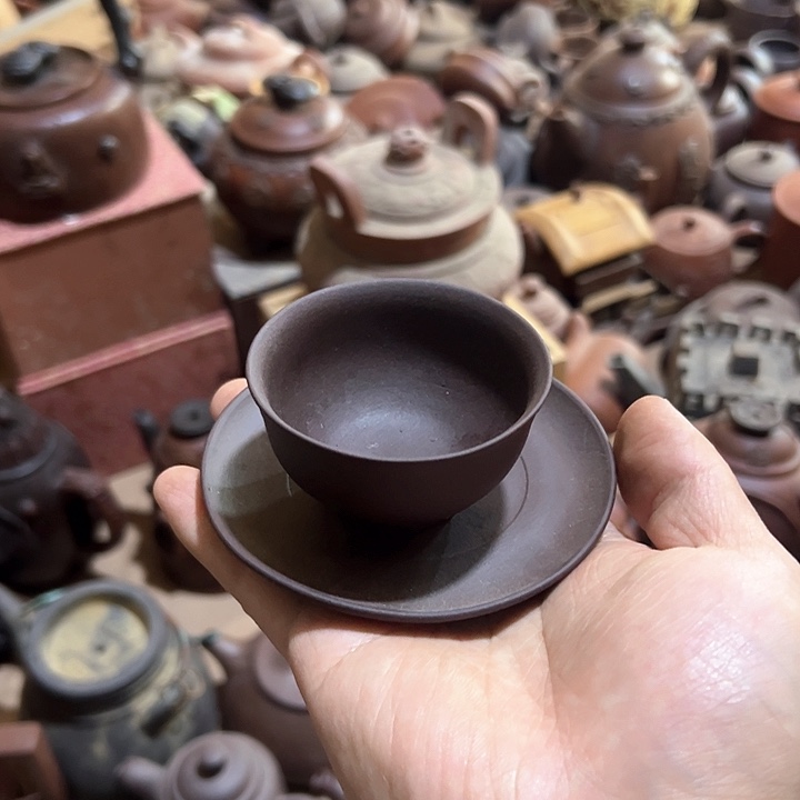 紫砂茶壶原矿紫砂杯