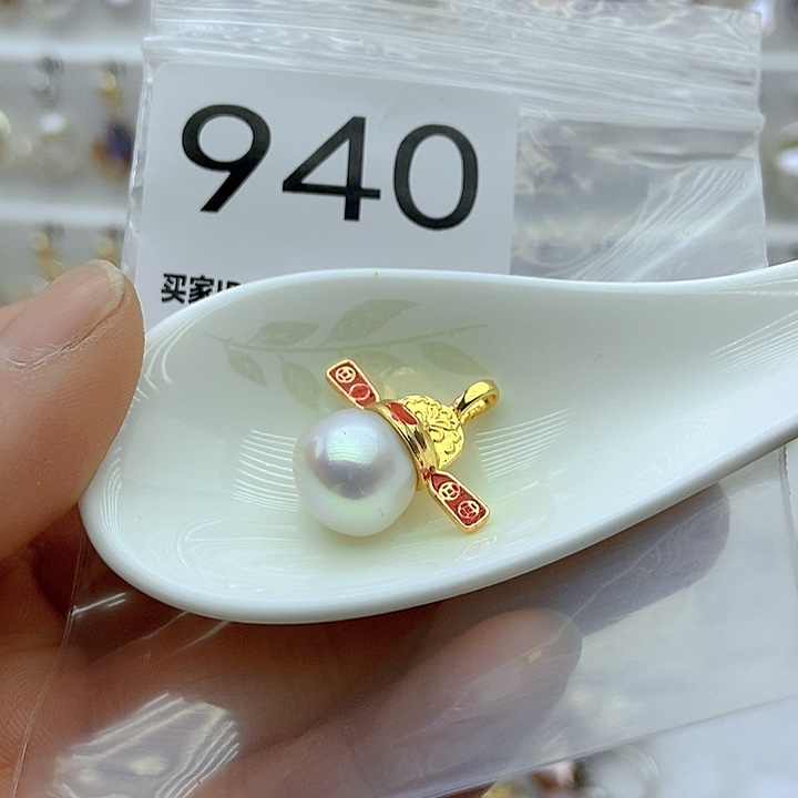 淡水珍珠颈饰银S925镶嵌