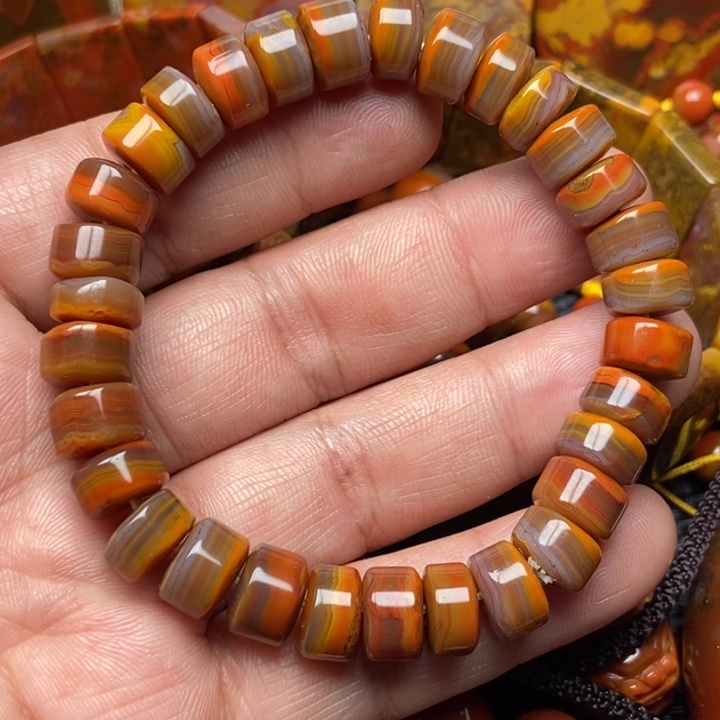 玛瑙/玉髓手串未镶嵌柜**松