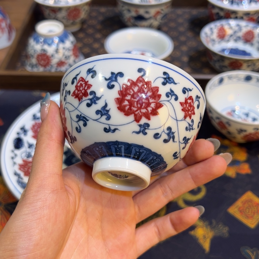 摆件陶瓷景德镇陶瓷茶器百宝箱