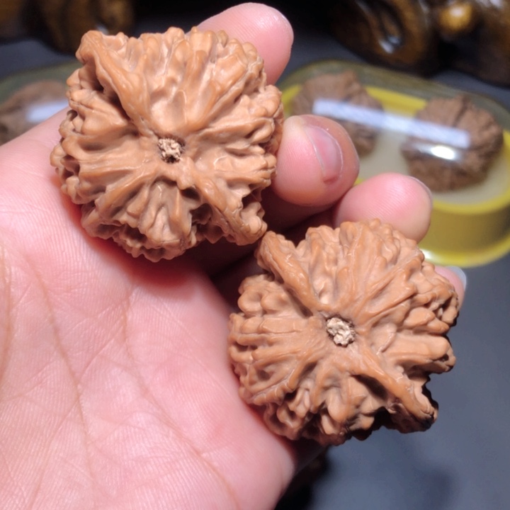 文玩核桃把件42.5苹果园