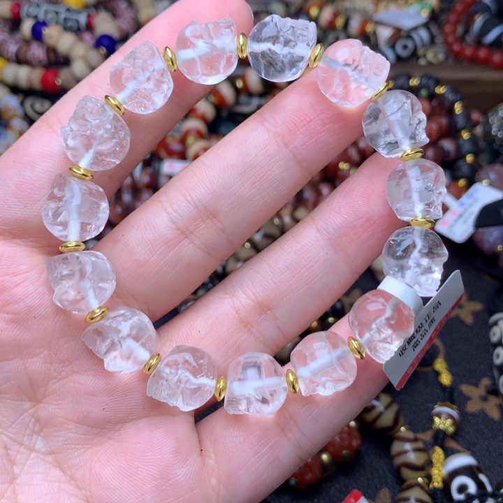 A***a玛瑙/玉髓未镶嵌发一条