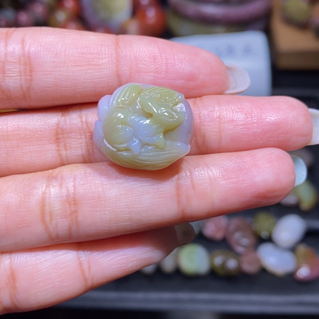 【闪购商品】未镶嵌手链玛瑙/玉髓蓝*盐源玛瑙
