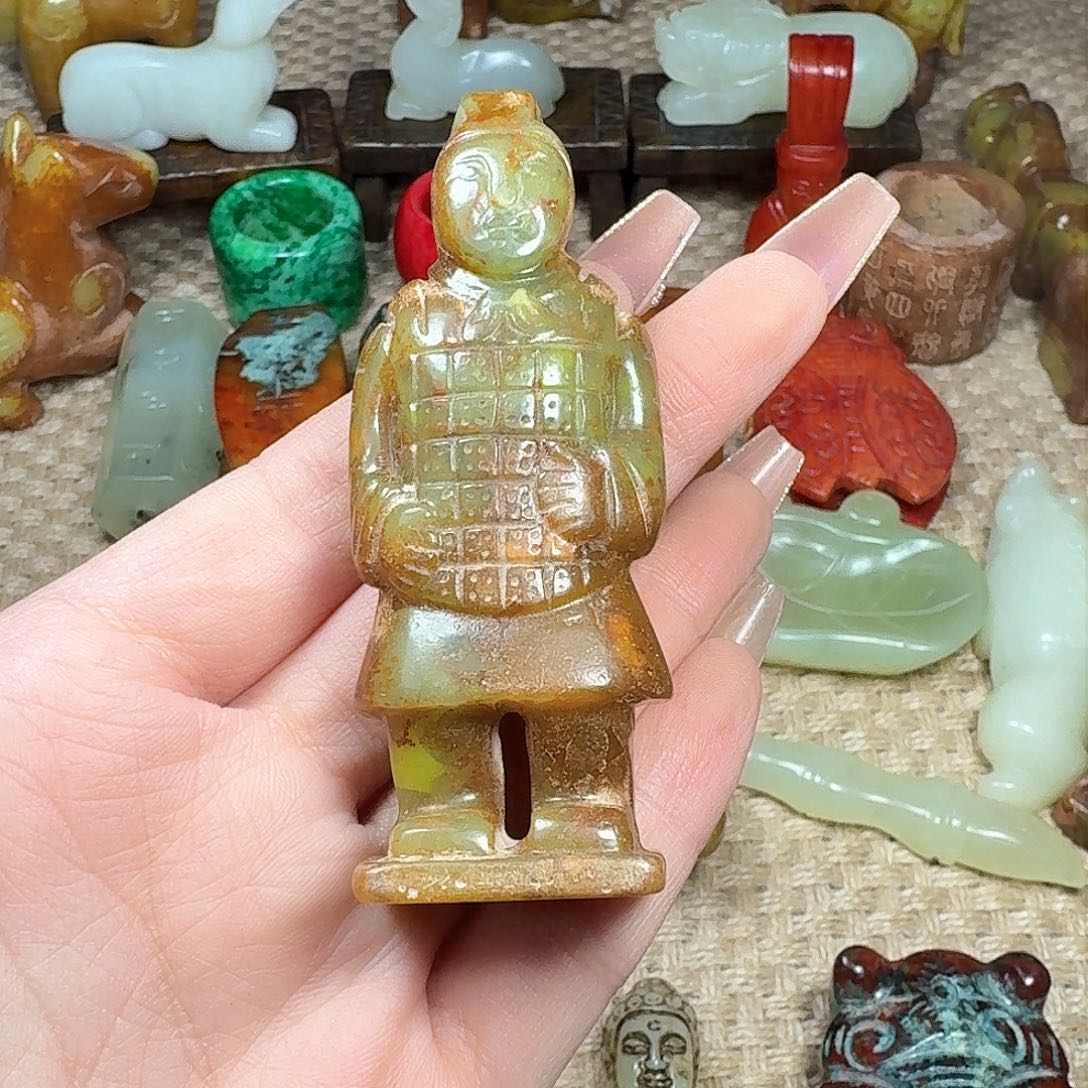 白玉菩提吊坠挂件