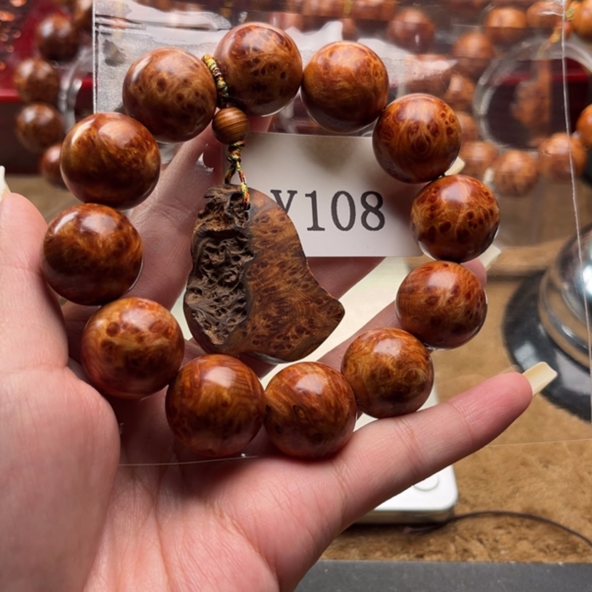 【闪购商品】柏木（崖柏）手串/手链20金刚骨料