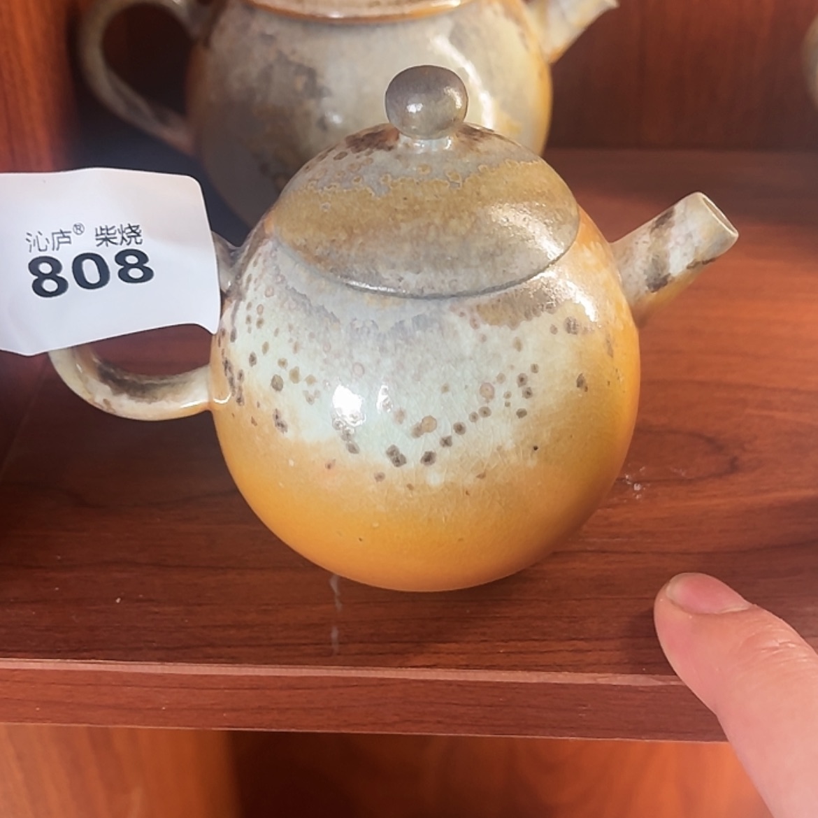 【闪购商品】沁庐柴窑古法柴烧手工茶具