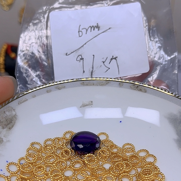 紫晶颈饰银S925镶嵌紫晶925镶嵌11