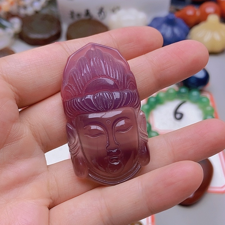 【闪购商品】未镶嵌玛瑙/玉髓珠宝半成品?****月