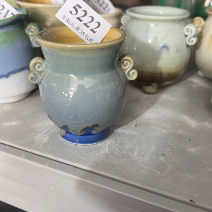 口5高7 手工花盆满30包邮