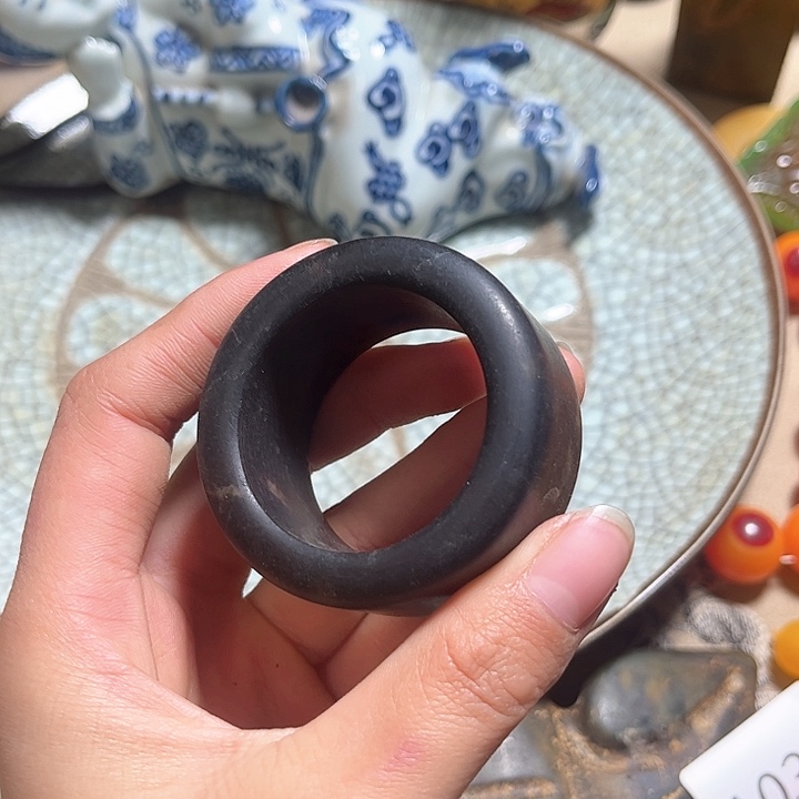 紫金钵盂菩提把件