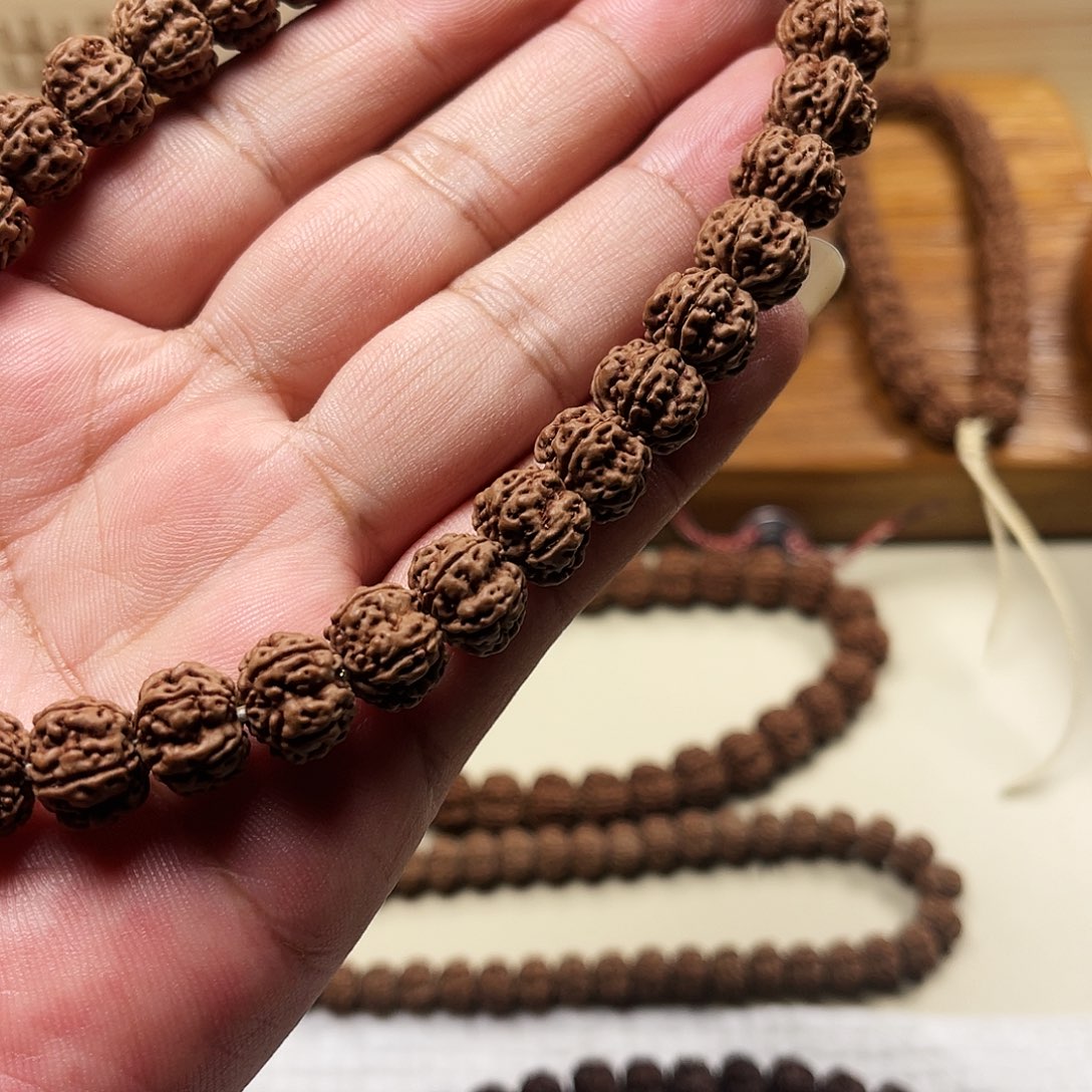 吊坠金刚菩提米***崽虎爪梅花