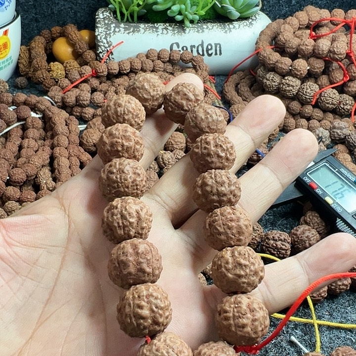 一***祈手串金刚菩提红皮跳跳龙手持单圈