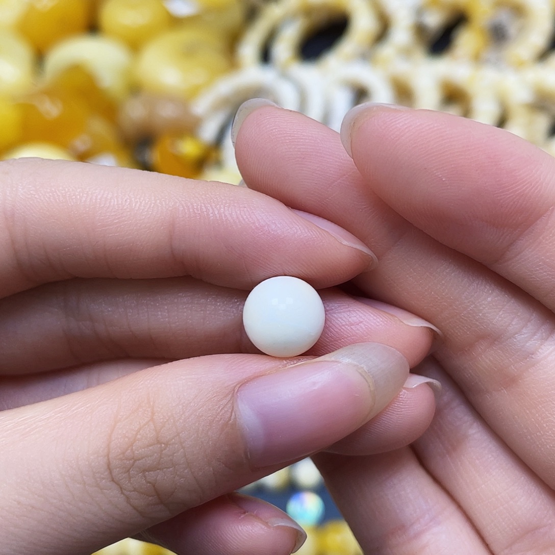 裸石蜜蜡未镶嵌圆珠9.8mm