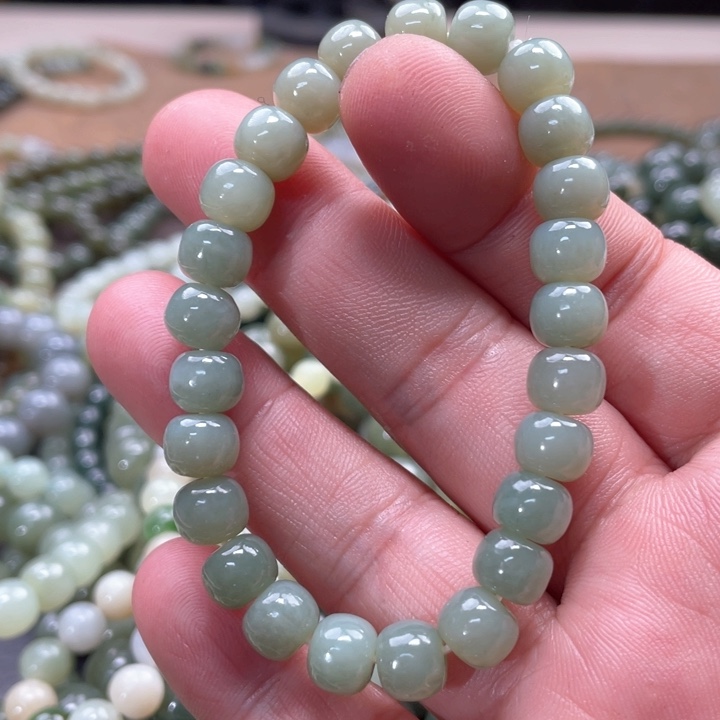 和田玉手链未镶嵌