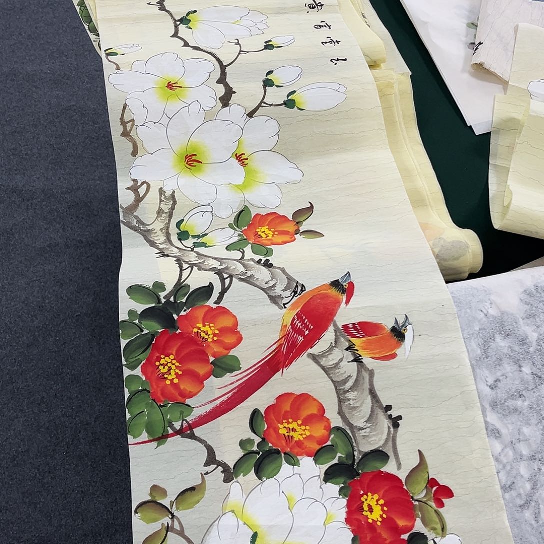 国画宣纸国画作品纯手绘