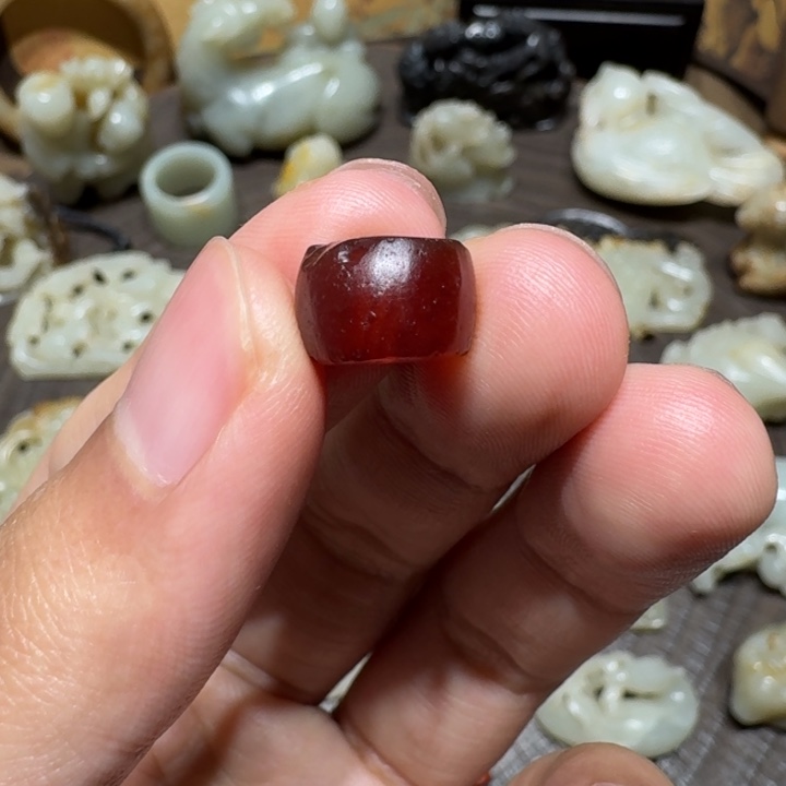 玛瑙/玉髓未镶嵌颈饰珠子