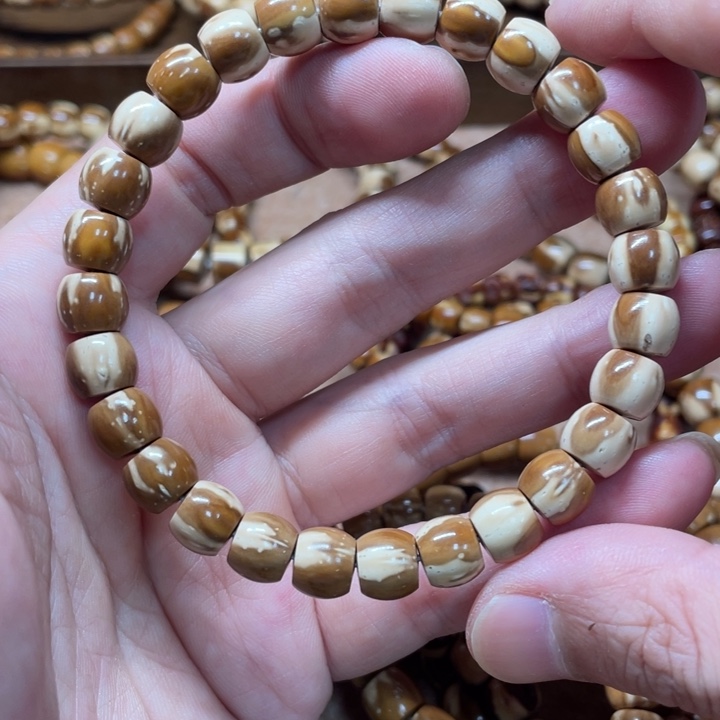 紫金鼠手串实心紫金鼠手串8.8花皮直切