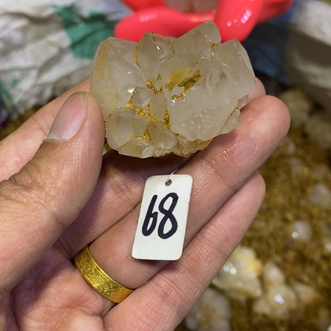 水晶水晶原石摆件未镶嵌