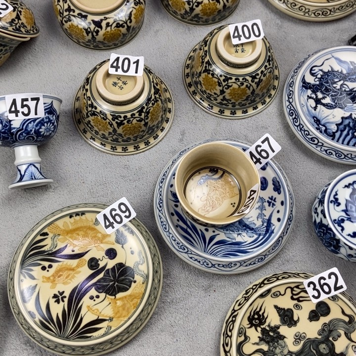不***见瓷片手工手绘手工制作
