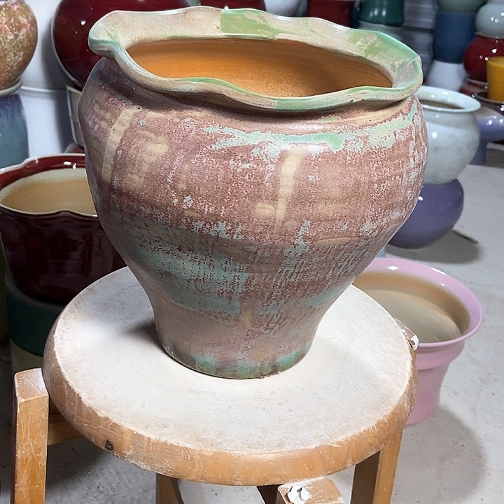 瓶口18高22 瑕景德镇满29包邮