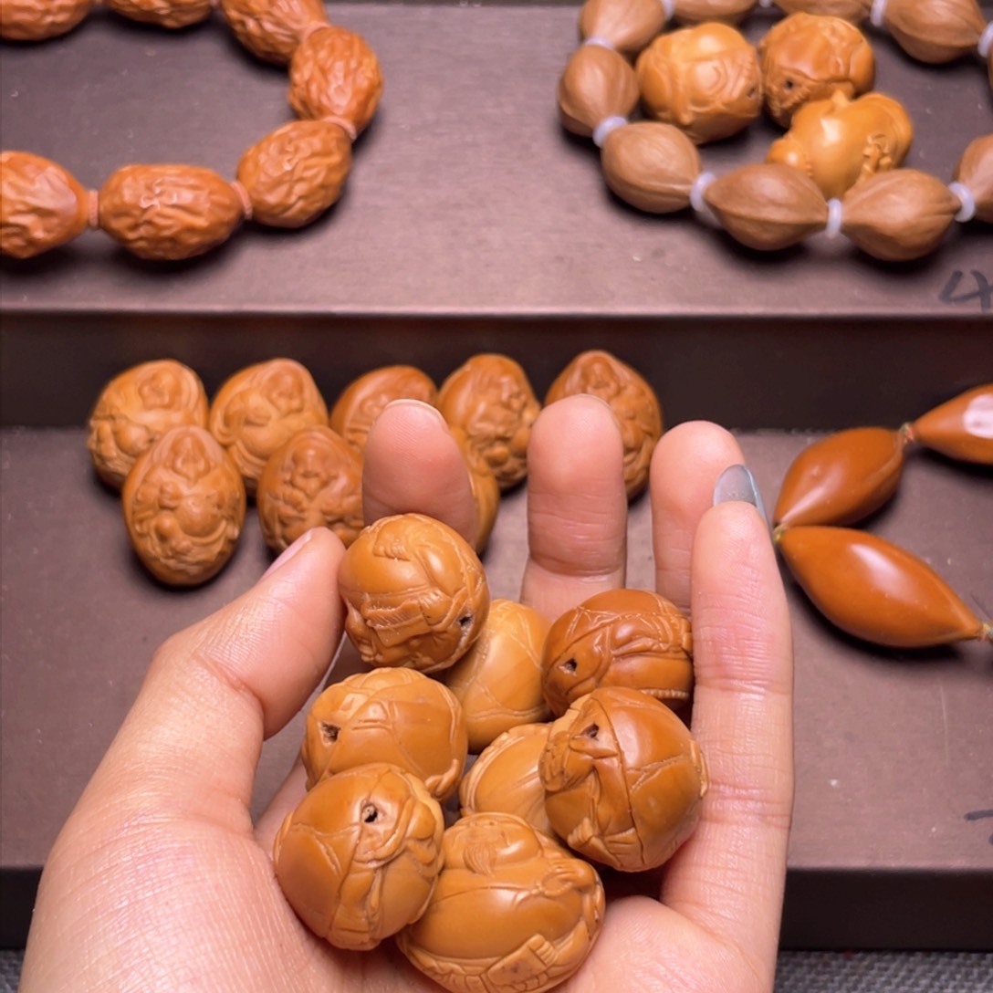 手串/手链橄榄核风*橄榄核雕刻