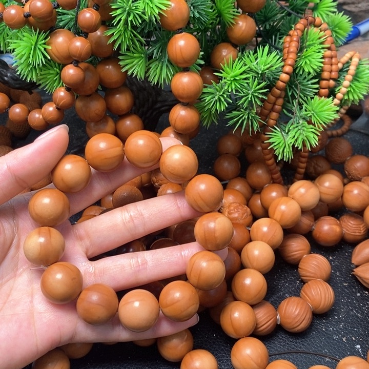 橄榄核手串1.8尺寸福利光珠