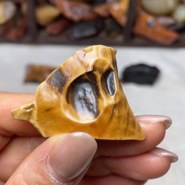 S***G石材戈壁牧民美石原石