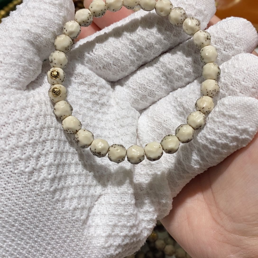 星月菩提手串尺寸7.7