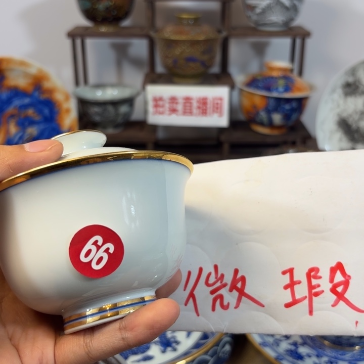 小***子景德镇手工手绘陶瓷