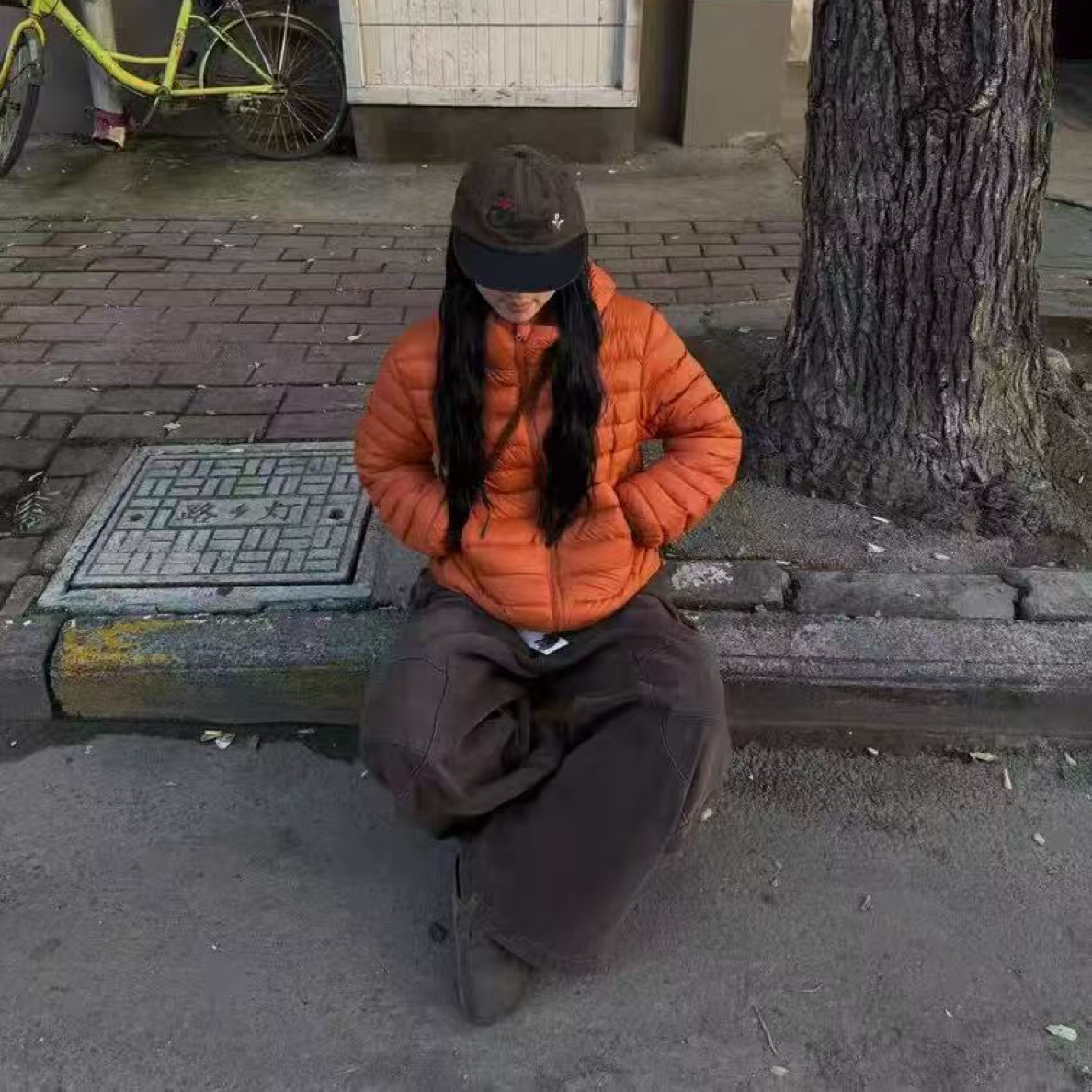 小橙子 单色排骨羽绒（no退换）