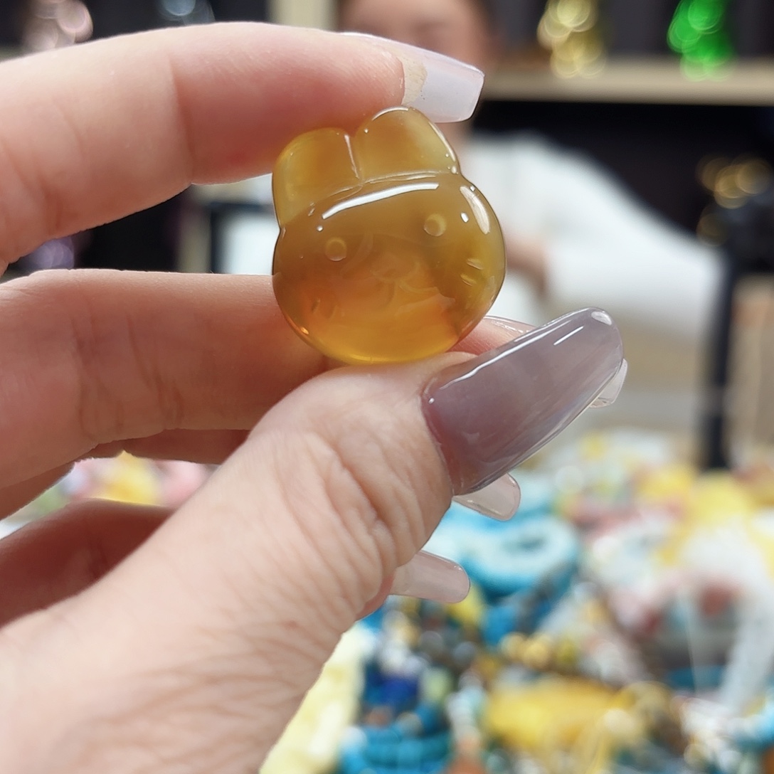 琥珀未镶嵌手链琥珀