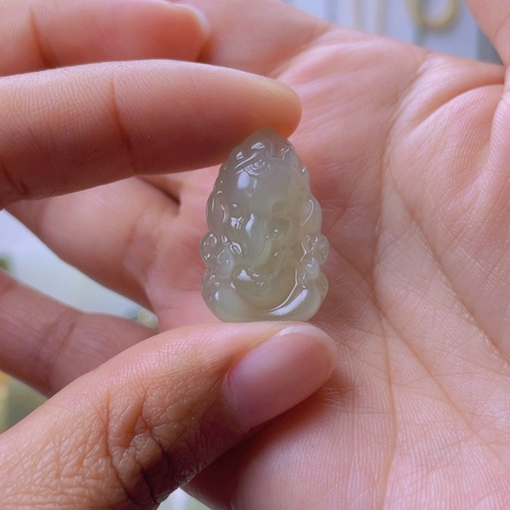 和田玉颈饰未镶嵌*️**