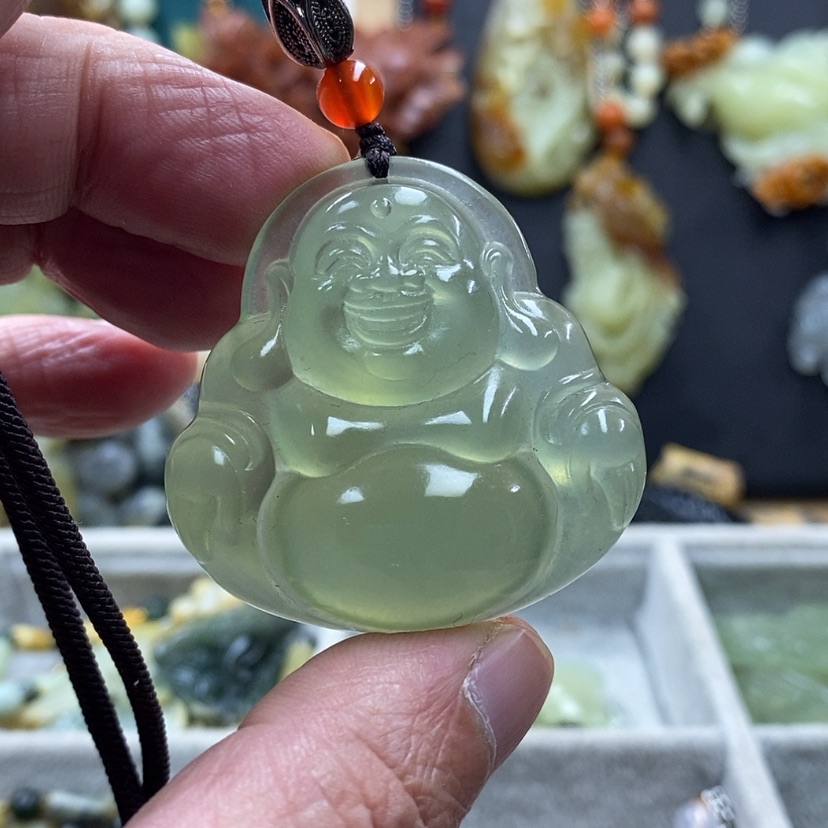 【闪购商品】蛇纹石玉吊坠未镶嵌