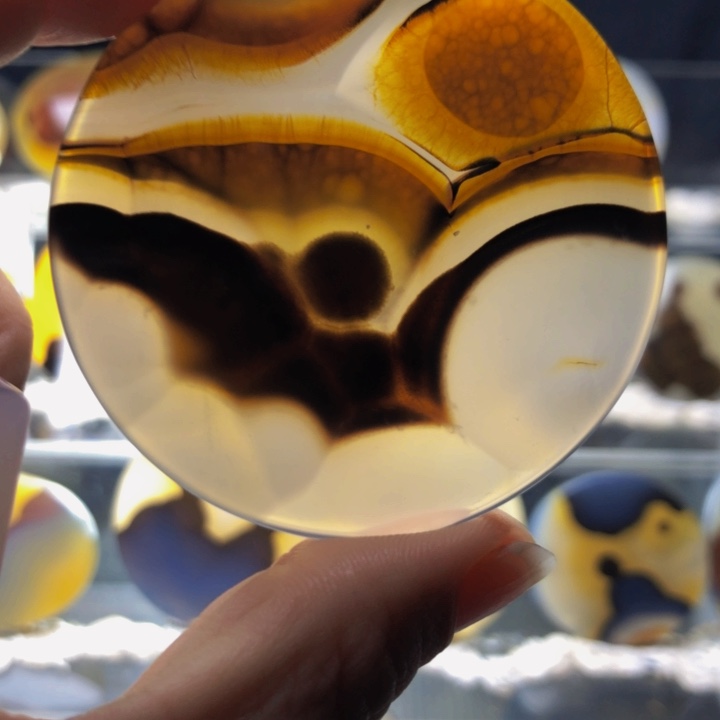 合金玛瑙/玉髓珠宝奇石107