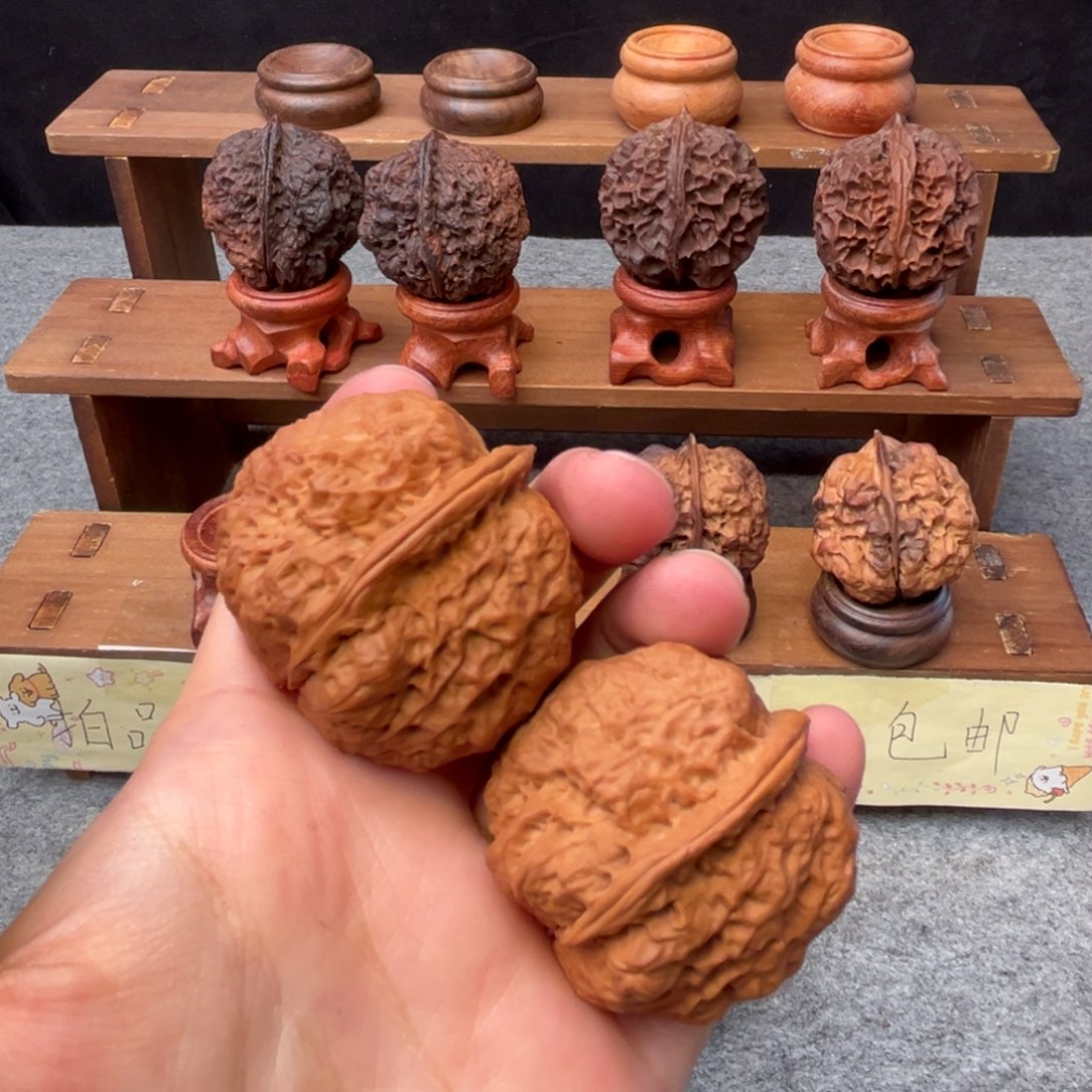 文玩核桃吊坠z四方蟾43