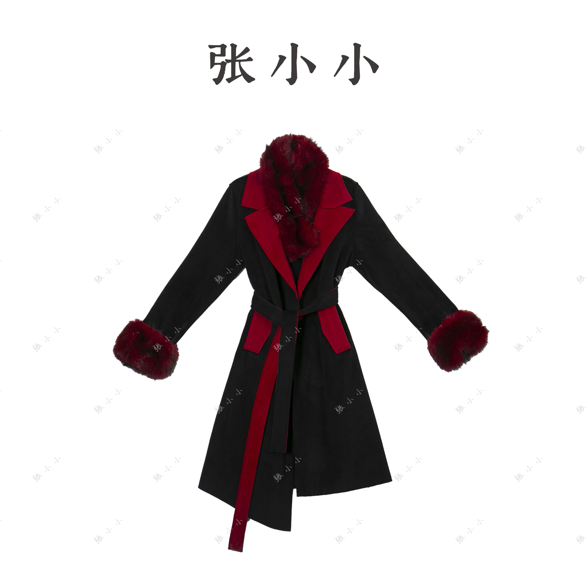 【七姐原创】悸动之夜  大衣 （A636）-2091