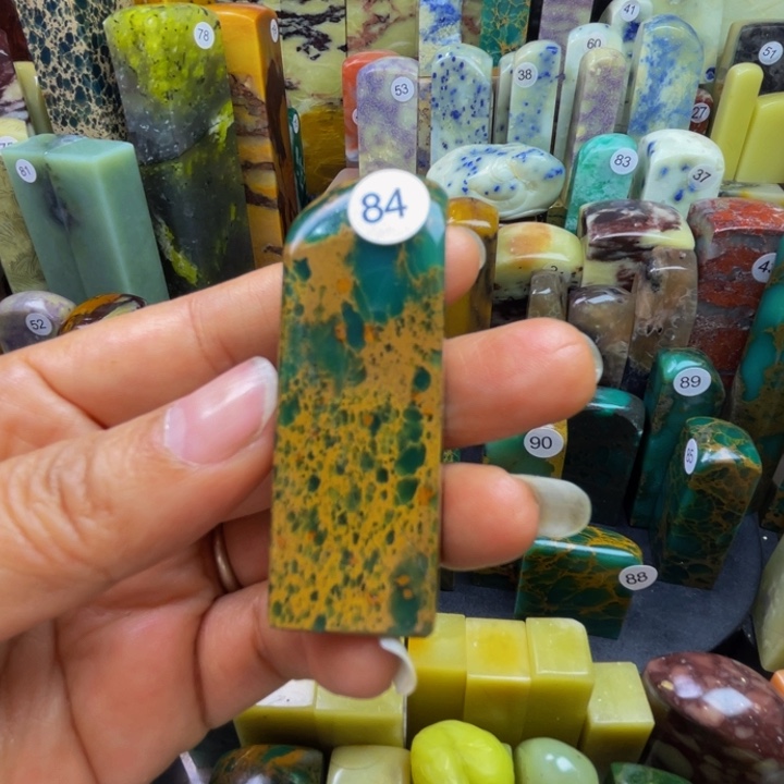 m***1青田石印石雅安绿