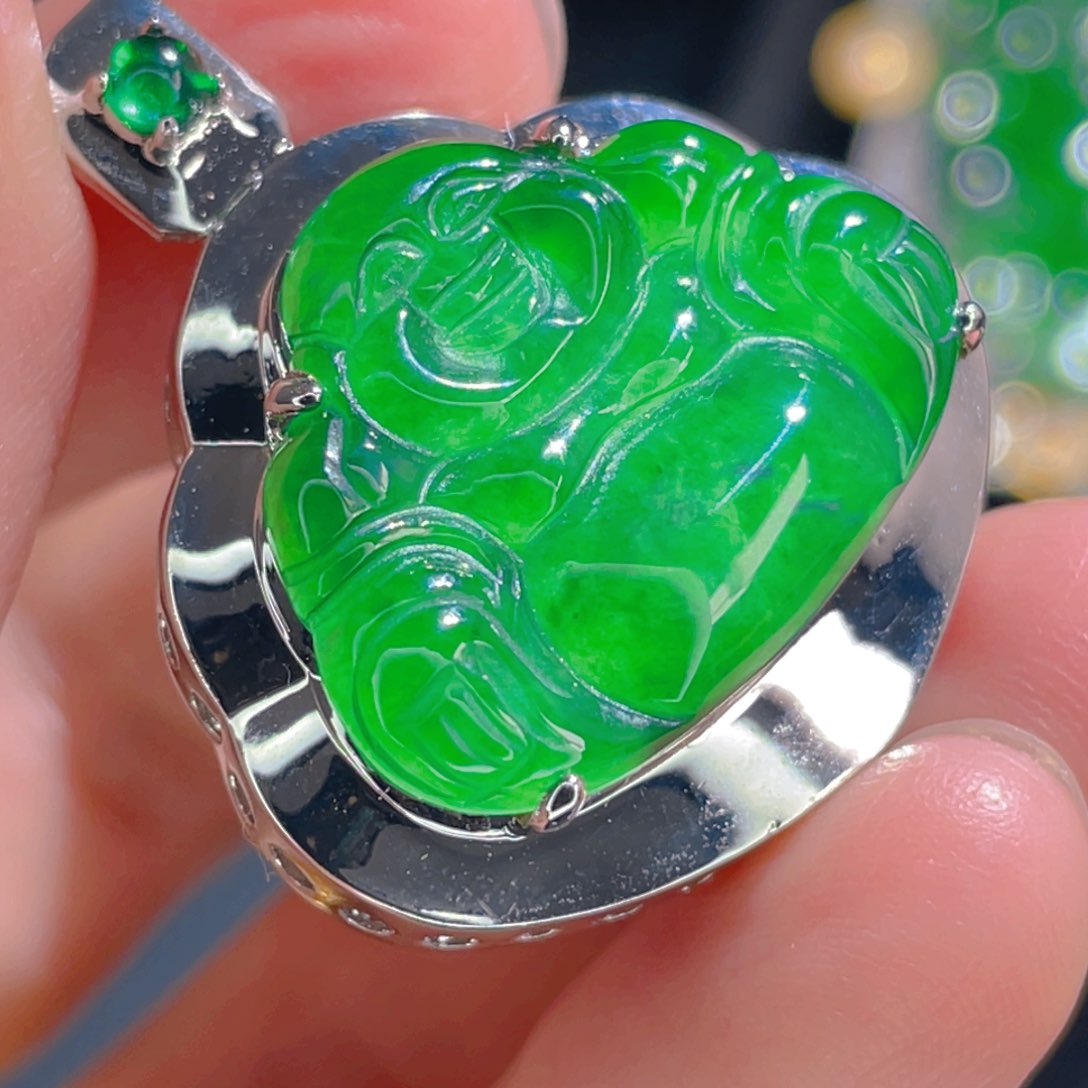 翡翠吊坠(不含链)未镶嵌