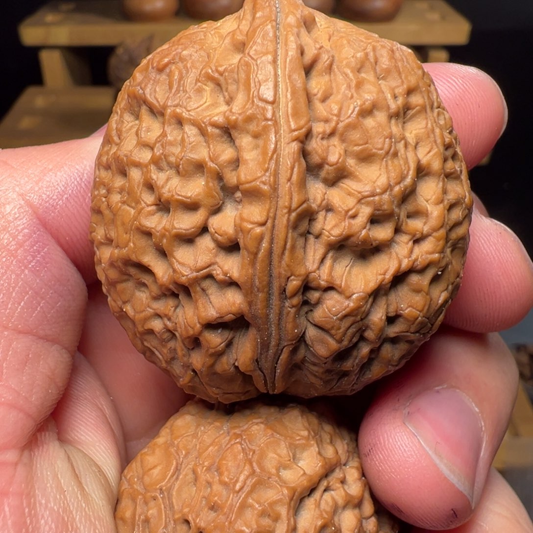 文玩核桃吊坠蚂蚁纹