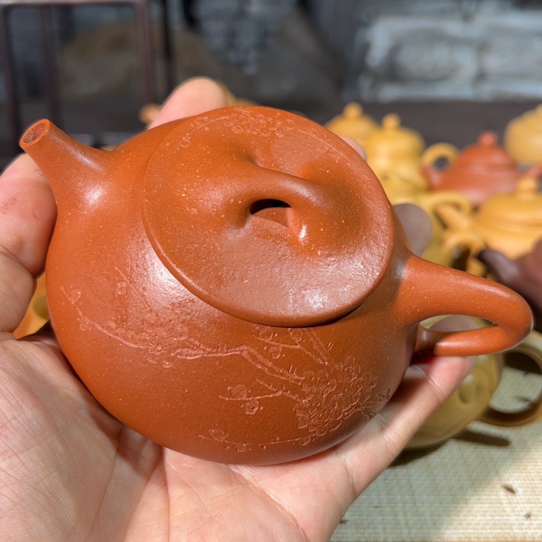 陌***轩茶壶紫砂全手制作