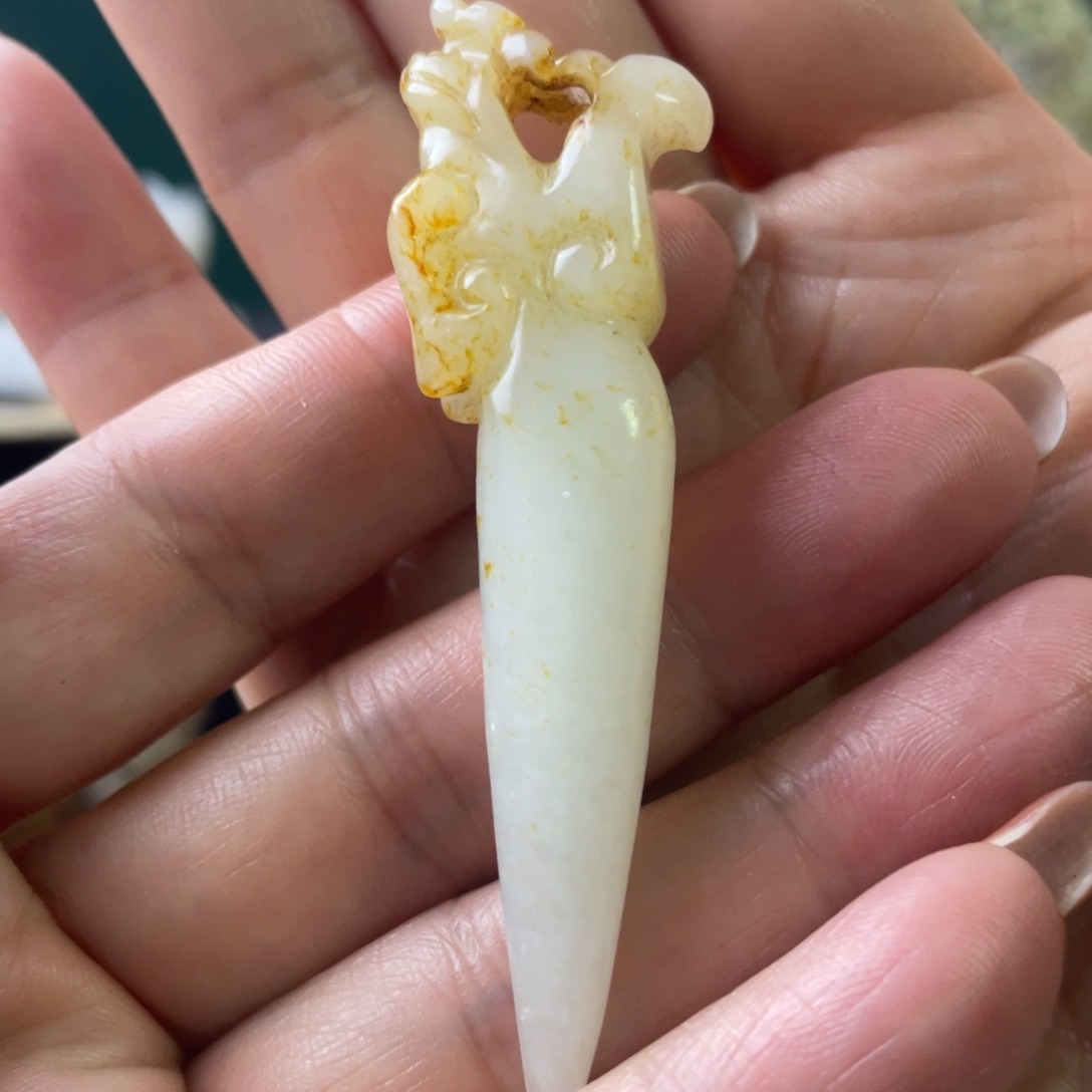 和田玉挂件未镶嵌