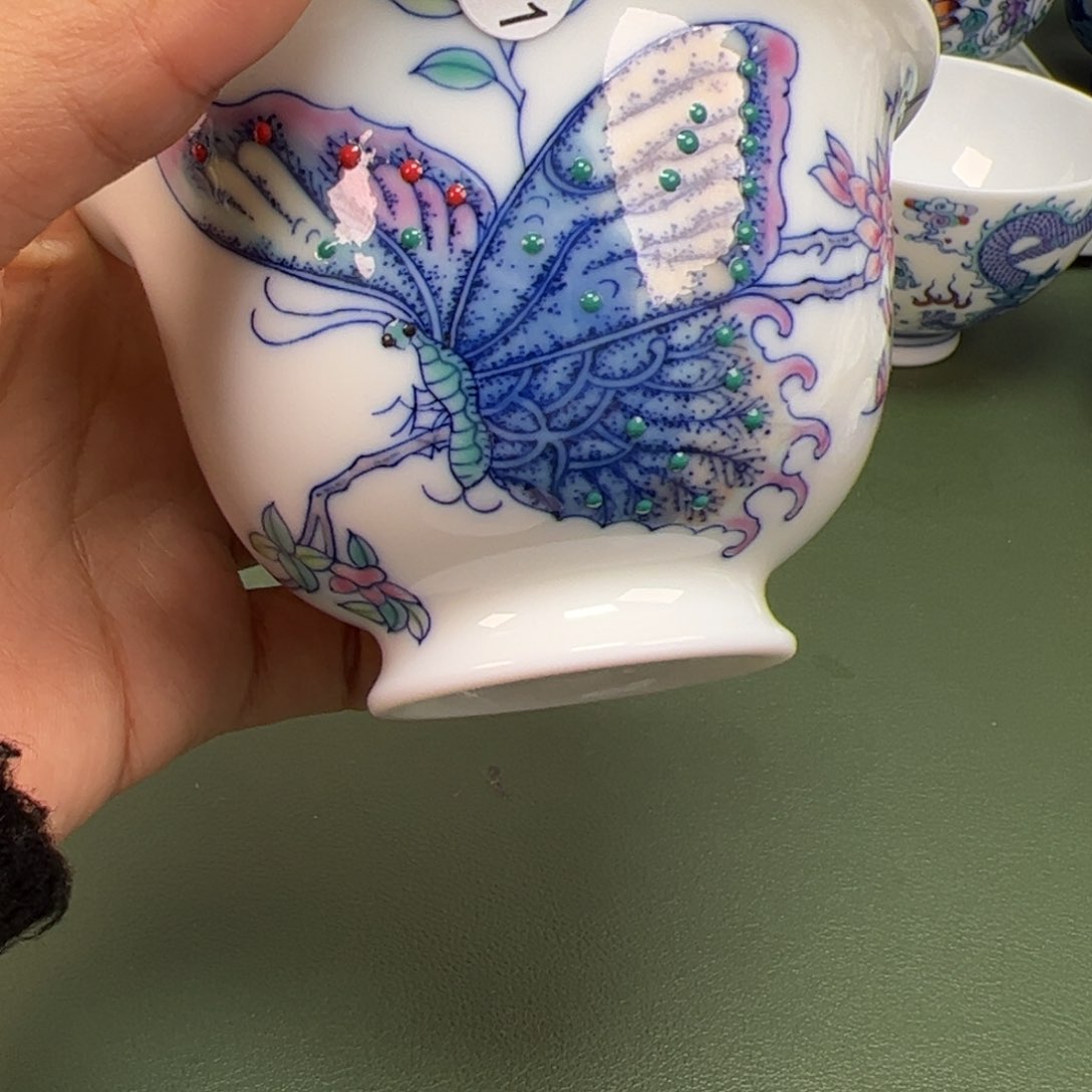 杯沙沙手工手绘茶具371