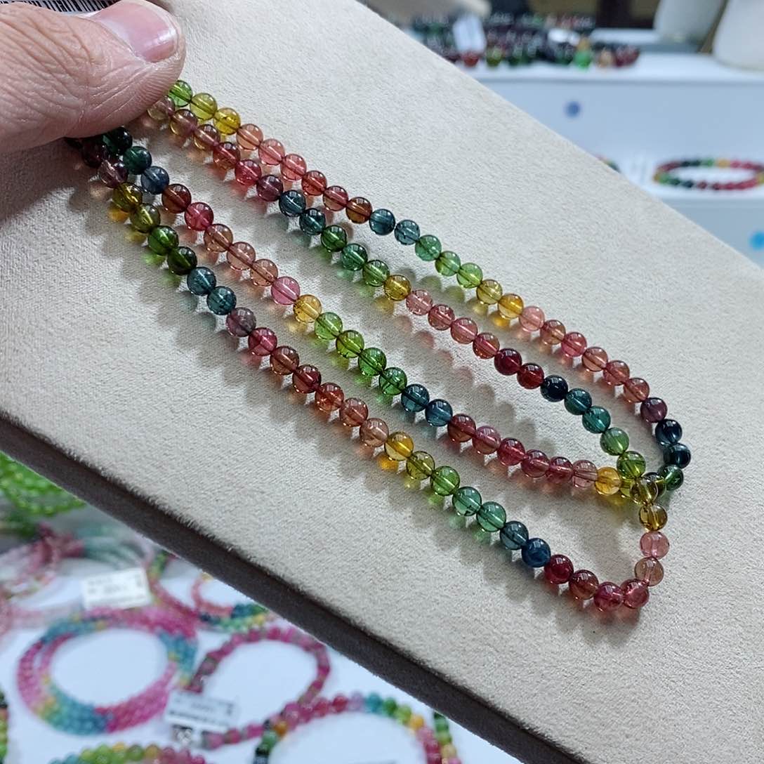 碧玺手链未镶嵌手链
