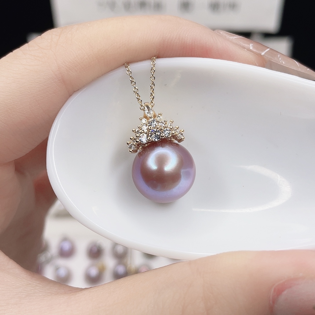 吊坠(赠链)合金淡水珍珠