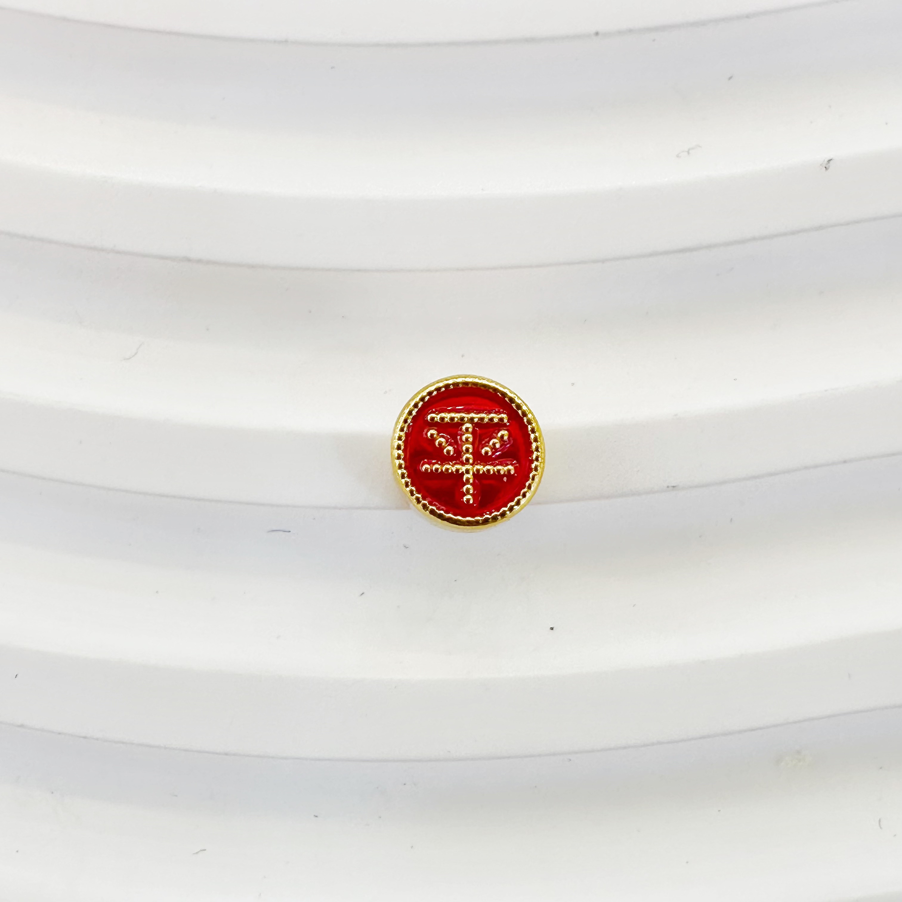 绳之运【平安喜乐】-足金999DIY配件