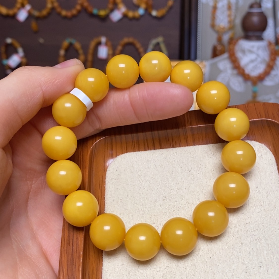 【闪购商品】手链蜜蜡未镶嵌手串