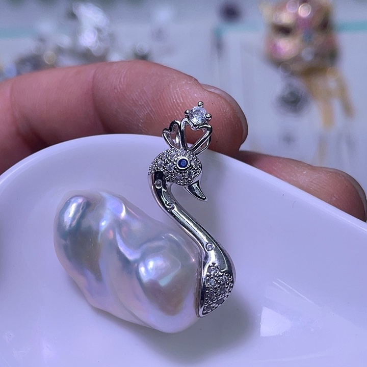 淡水珍珠未镶嵌颈饰68