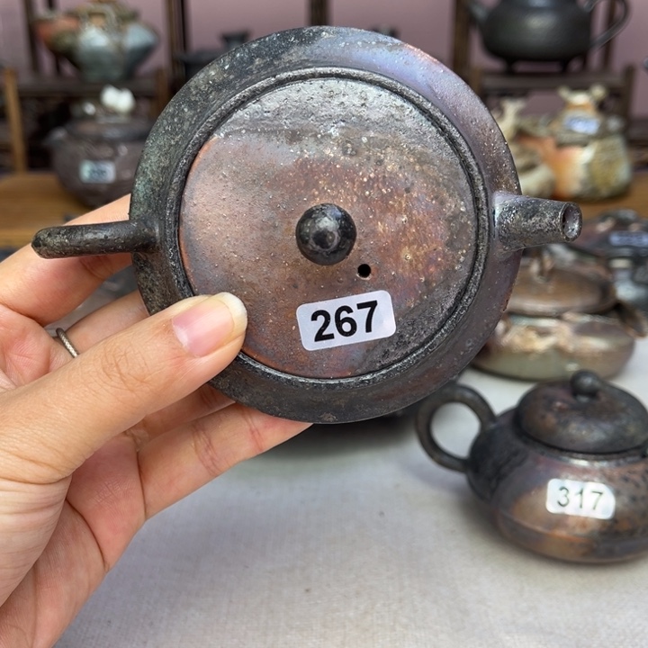 壶裸柴烧陶瓷茶具